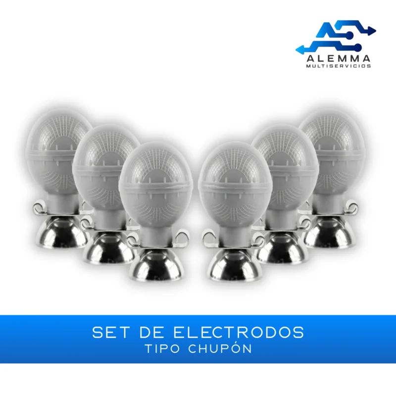 SET DE ELECTRODOS TIPO CHUPÓN