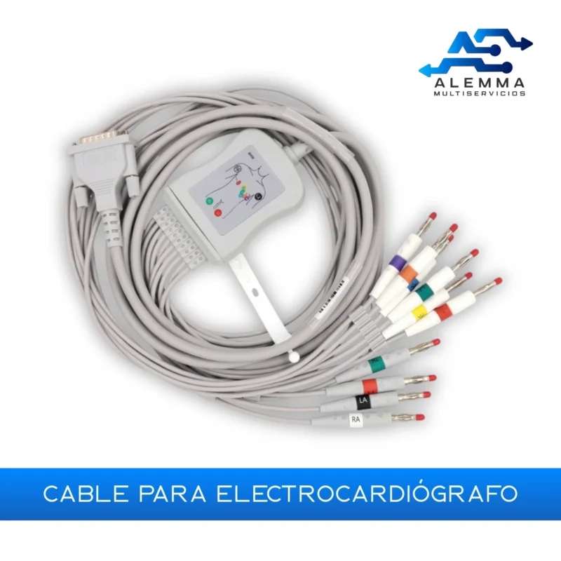 CABLE PARA ELECTROCARDIÓGRAFO