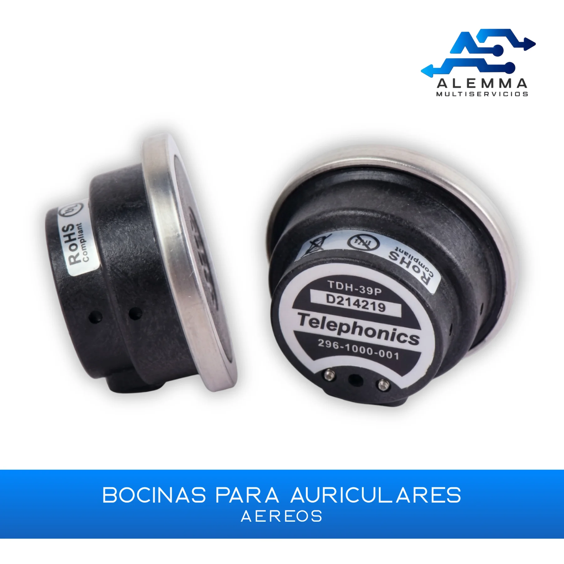BOCINAS PARA AURICULARES AÉREOS