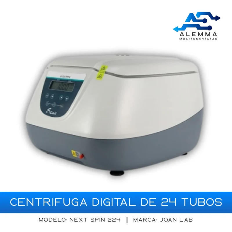 CENTRIFUGA DIGITAL DE 24 TUBOS